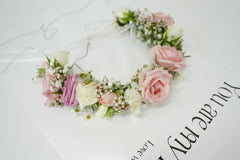 Pink Rose Hair Adornment