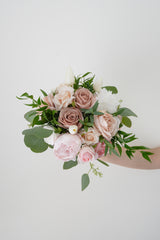 Modern pink Silk Flower Bouquet