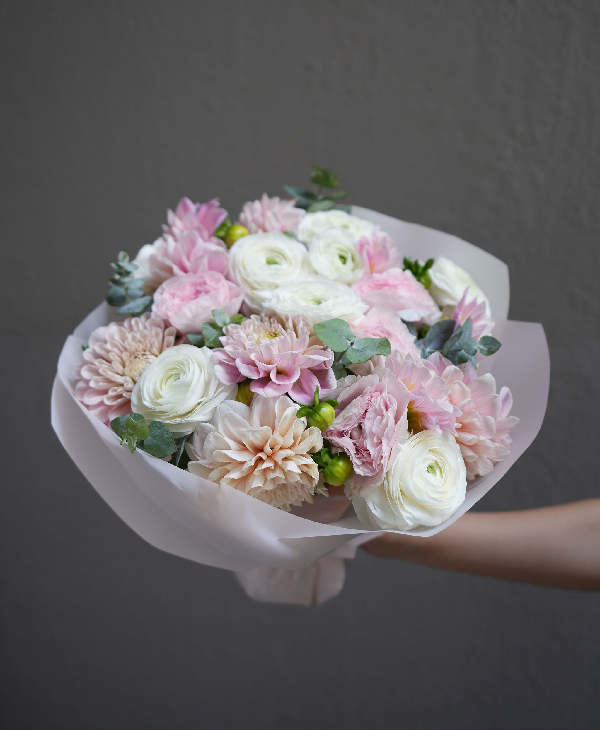 Dahlia & Ranunculus Bouquet
