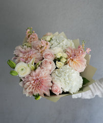 Peach in Pink (Special Wrapping Included) dahlia