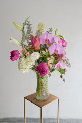 Pink Orchid Centerpiece