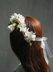 White Hair Adornment