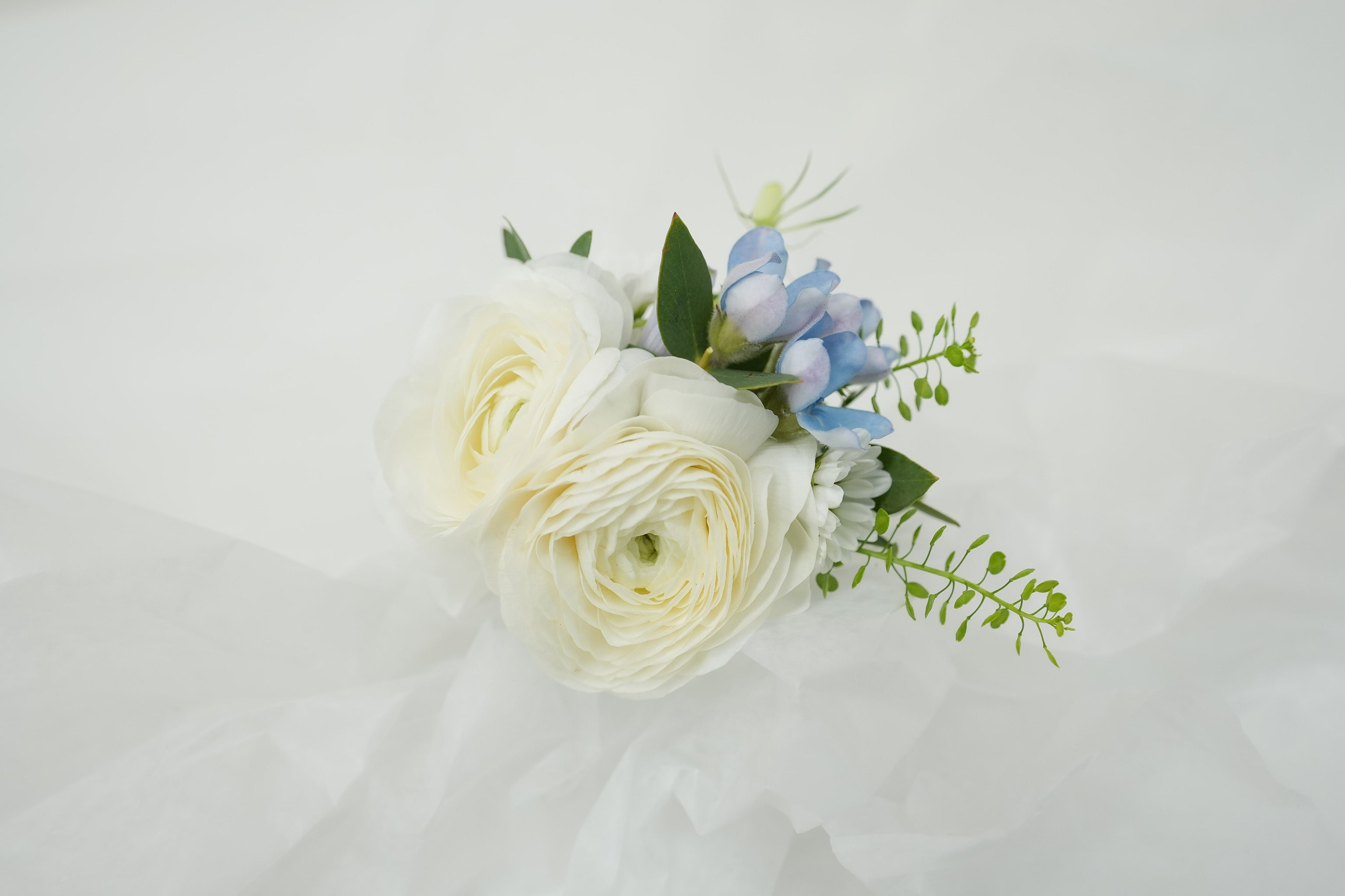 Ranunculus Corsage & Boutonniere