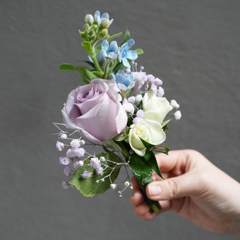Lavender Dream Boutonnière