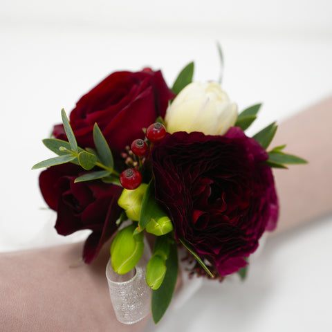 Elegant Harmony Corsage  & boutonniere