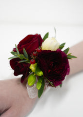 Elegant Harmony Corsage  & boutonniere