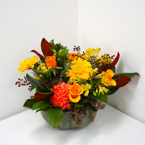 Thanksgiving Pumpkin Vase