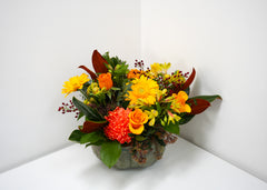 Thanksgiving Pumpkin Vase