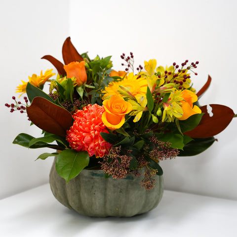 Thanksgiving Pumpkin Vase