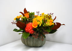 Thanksgiving Pumpkin Vase
