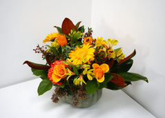 Thanksgiving Pumpkin Vase