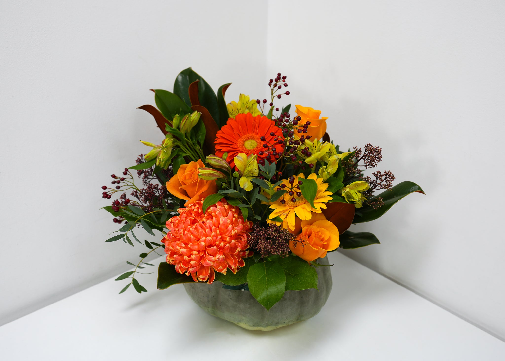 Thanksgiving Pumpkin Vase