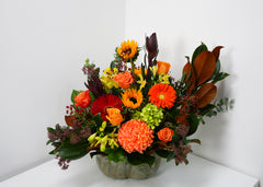 Thanksgiving Pumpkin Vase