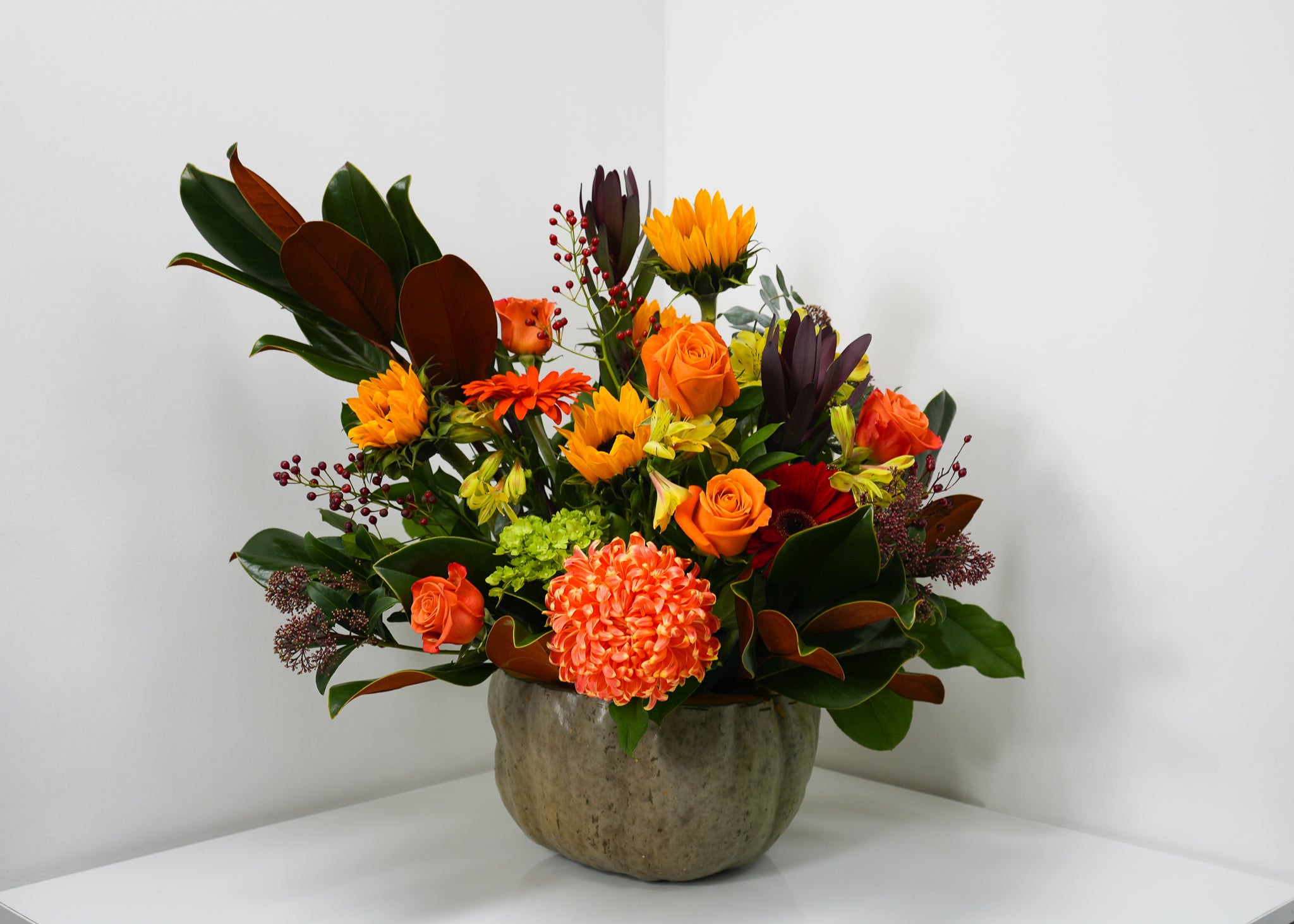 Thanksgiving Pumpkin Vase