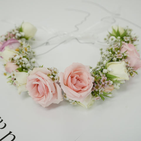 Pink Rose Hair Adornment