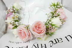 Pink Rose Hair Adornment