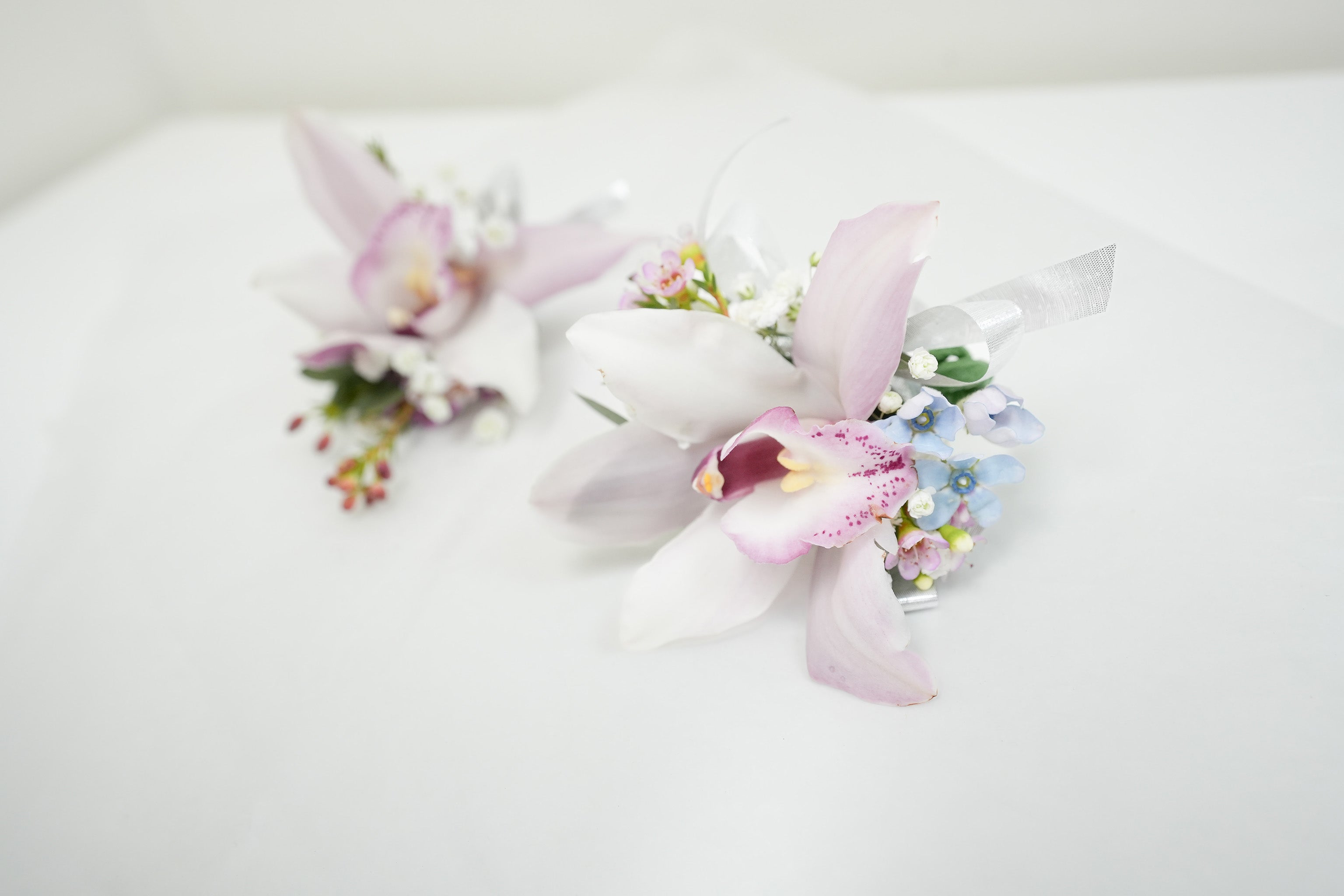 Cymbidium Corsage  & boutonniere