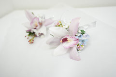 Cymbidium Corsage  & boutonniere