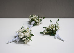 Baby's Breath Boutonniere