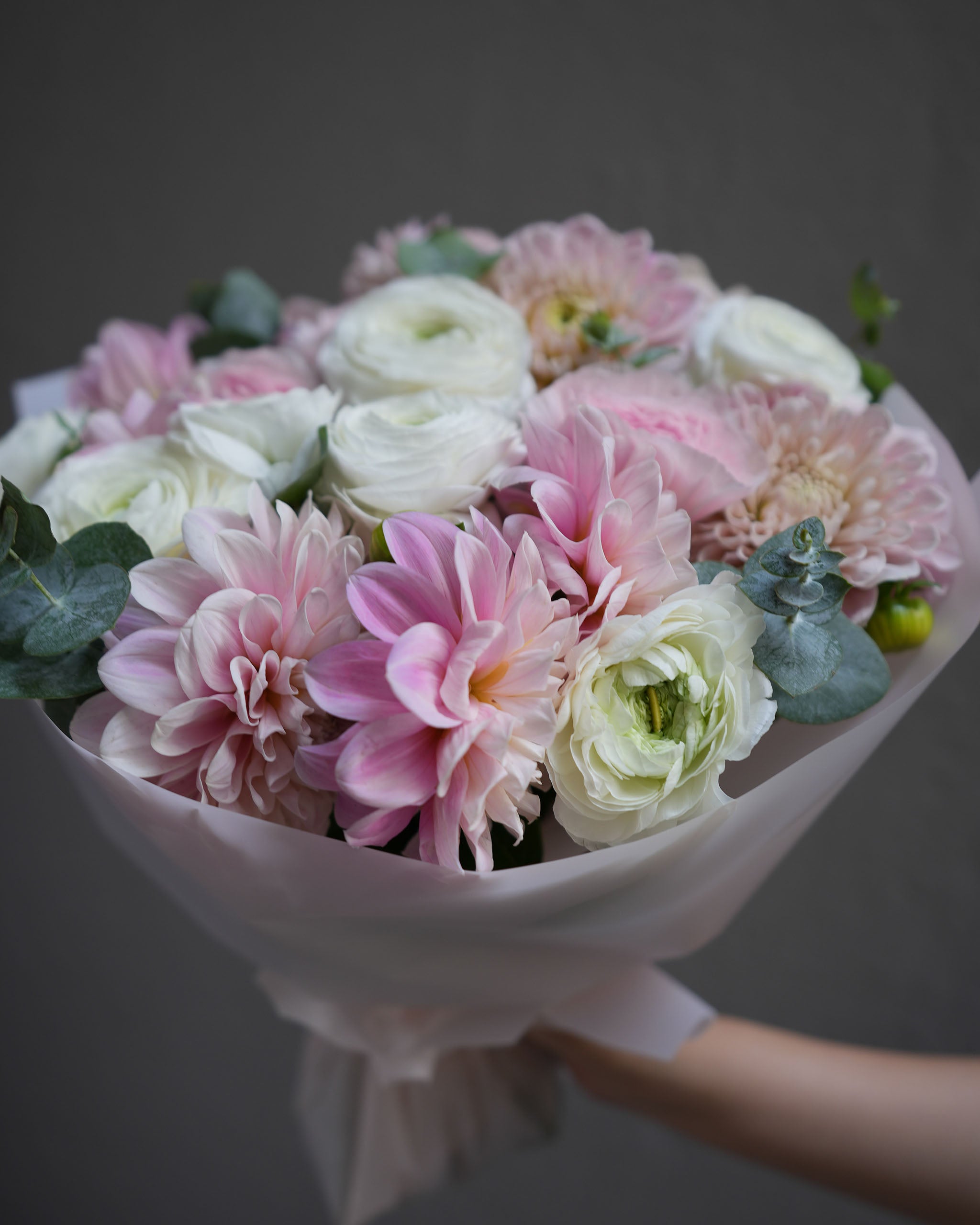 Dahlia & Ranunculus Bouquet