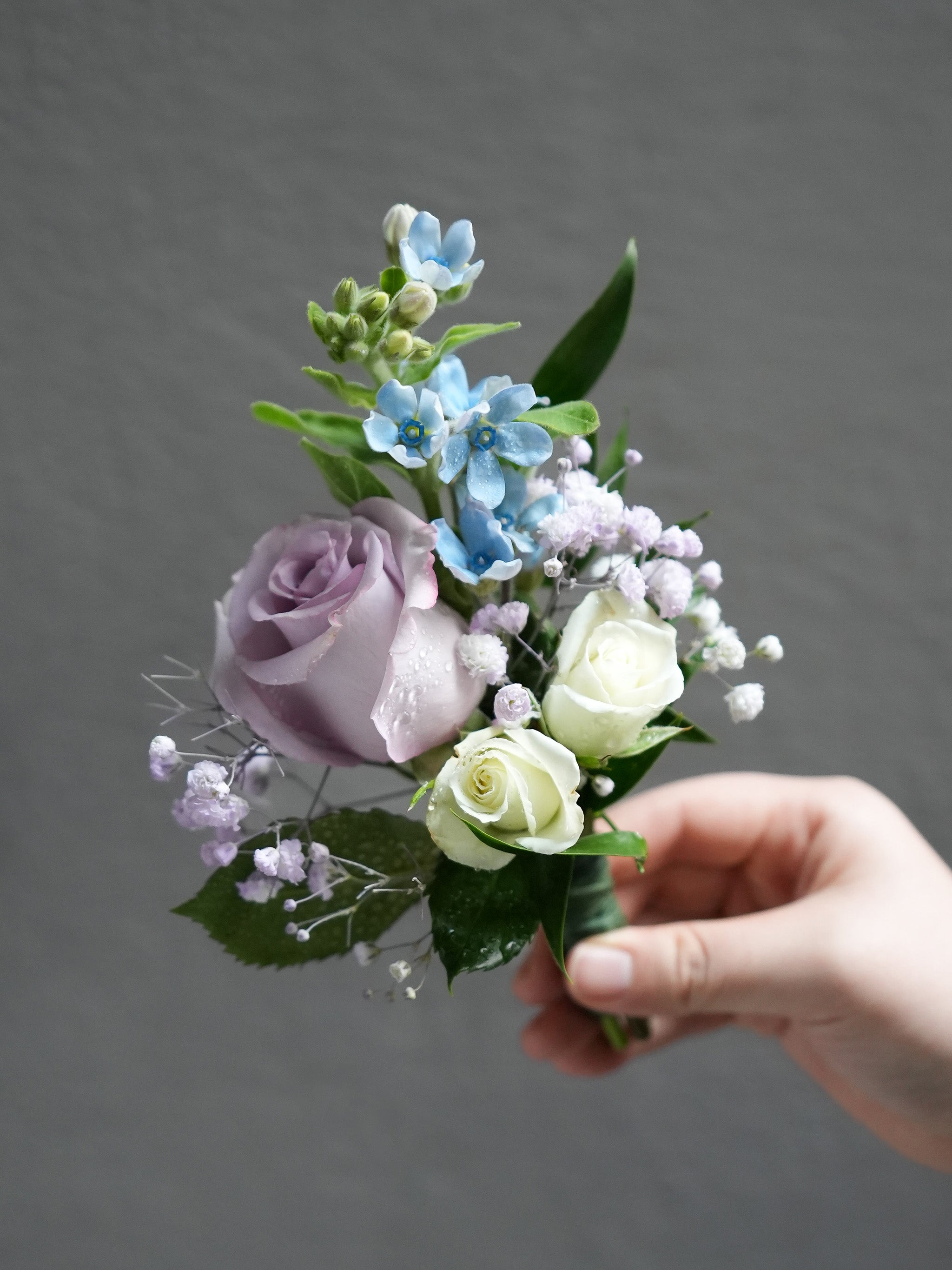 Lavender Dream Boutonnière