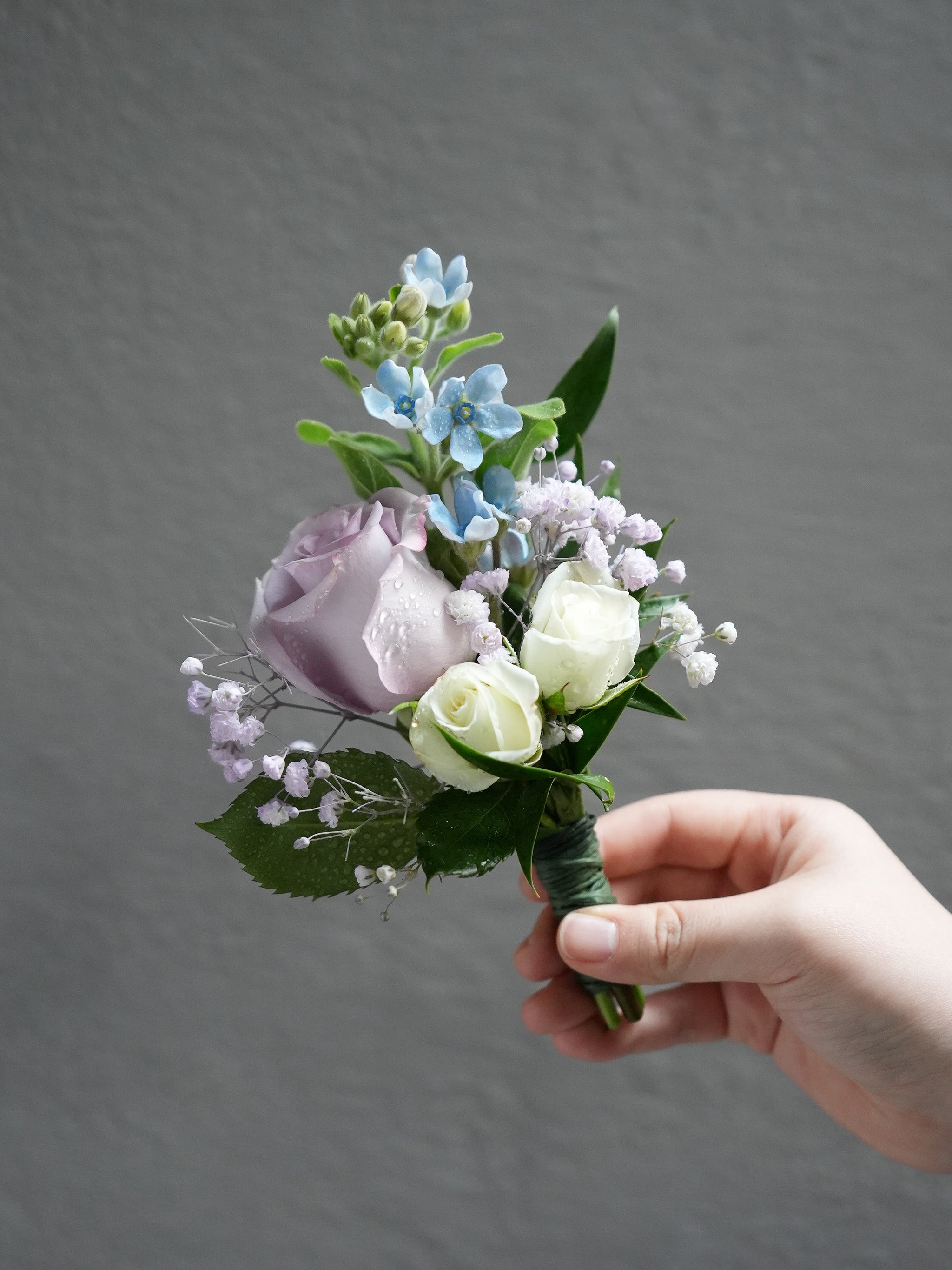 Lavender Dream Boutonnière