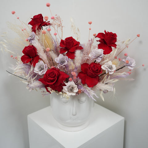 Timeless Red & White