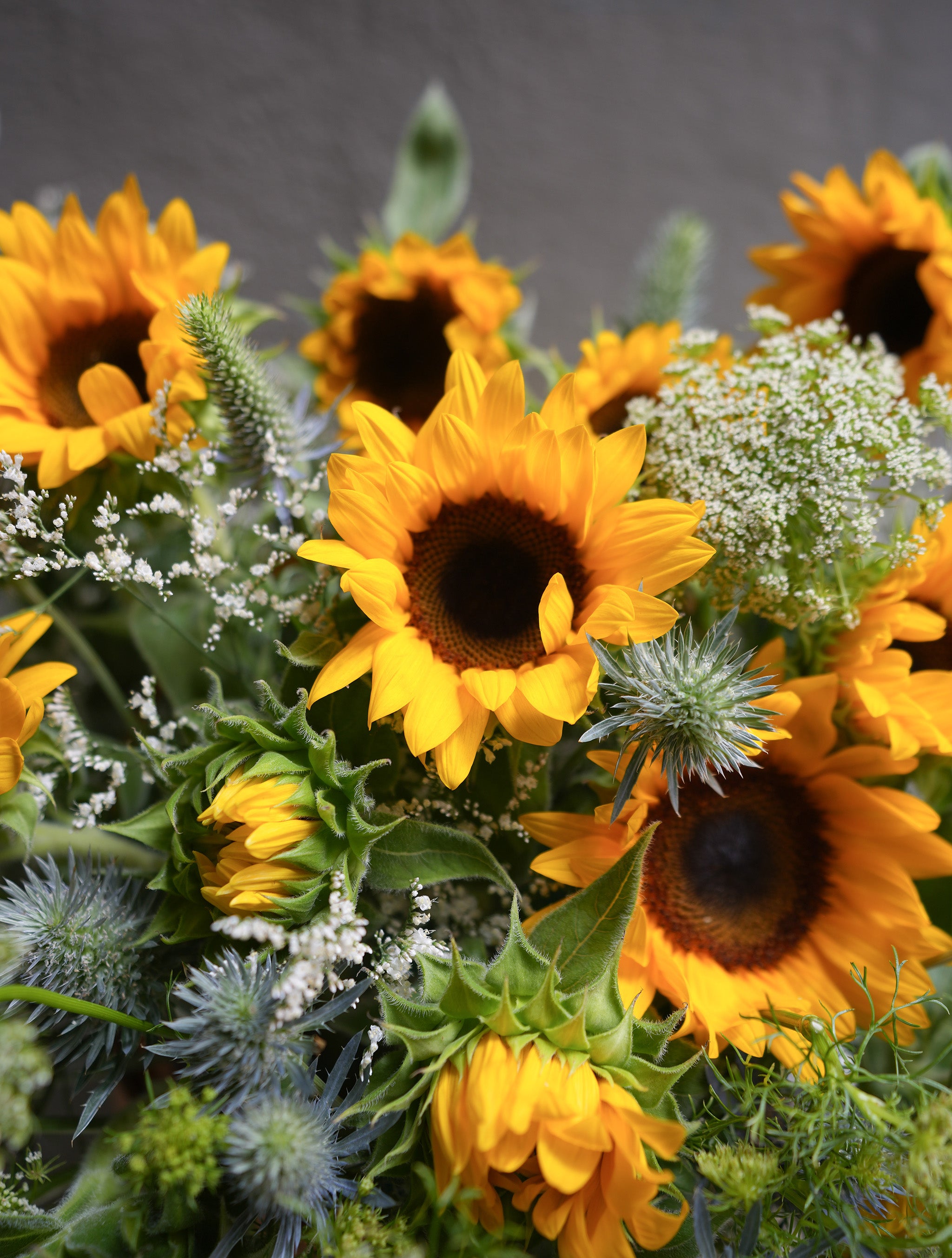 Perfect Sunflower Basket