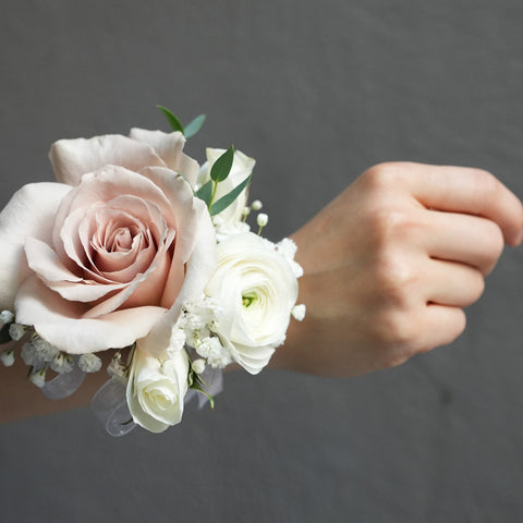 Blush Rose Corsage