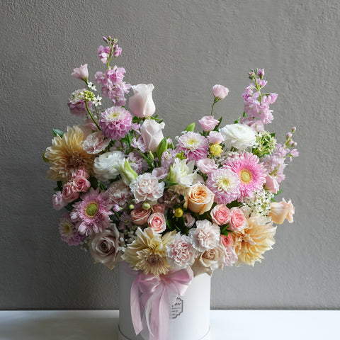 Autumn Bloom Round Box