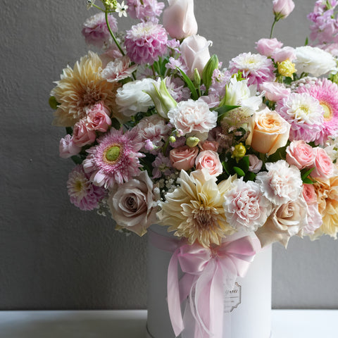 Autumn Bloom Round Box