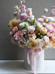 Autumn Bloom Round Box