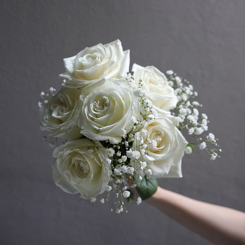 White Rose Bouquet