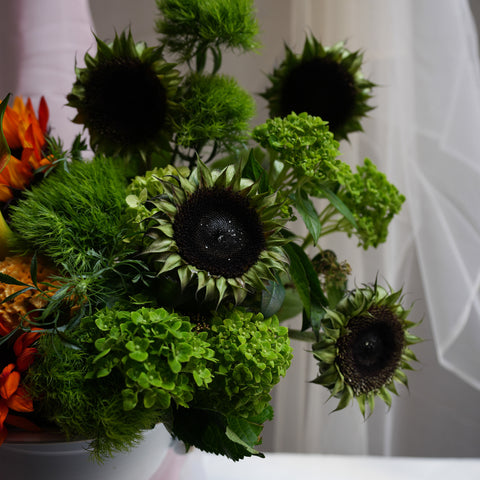 Summer Scarlet Centerpiece