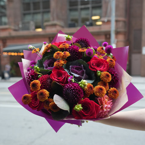 Sunlit Autumn Bouquet