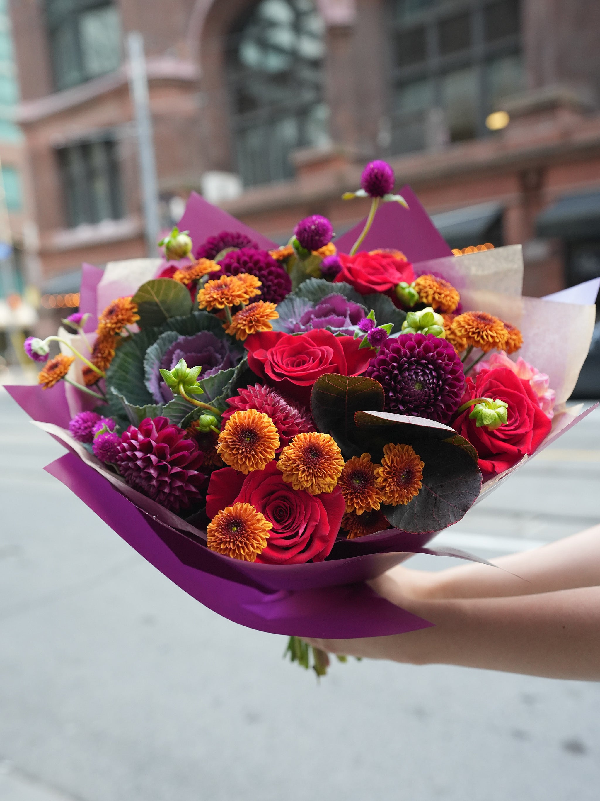 Sunlit Autumn Bouquet