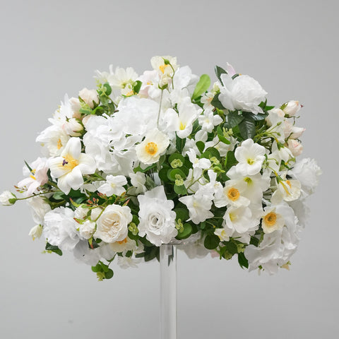 Evergreen Silk Flower Arrangement