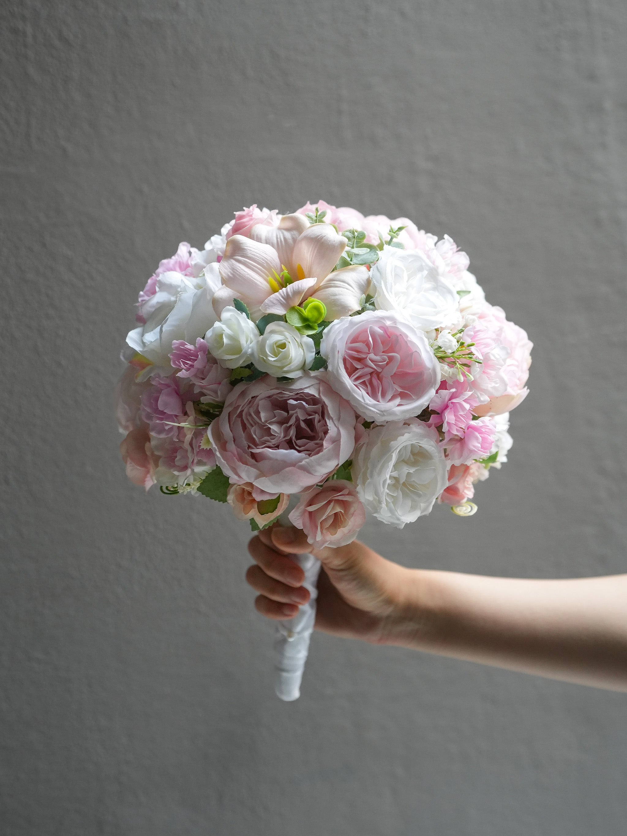 Blush Dream Silk Flower Bouquet