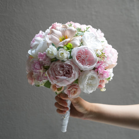 Blush Dream Silk Flower Bouquet