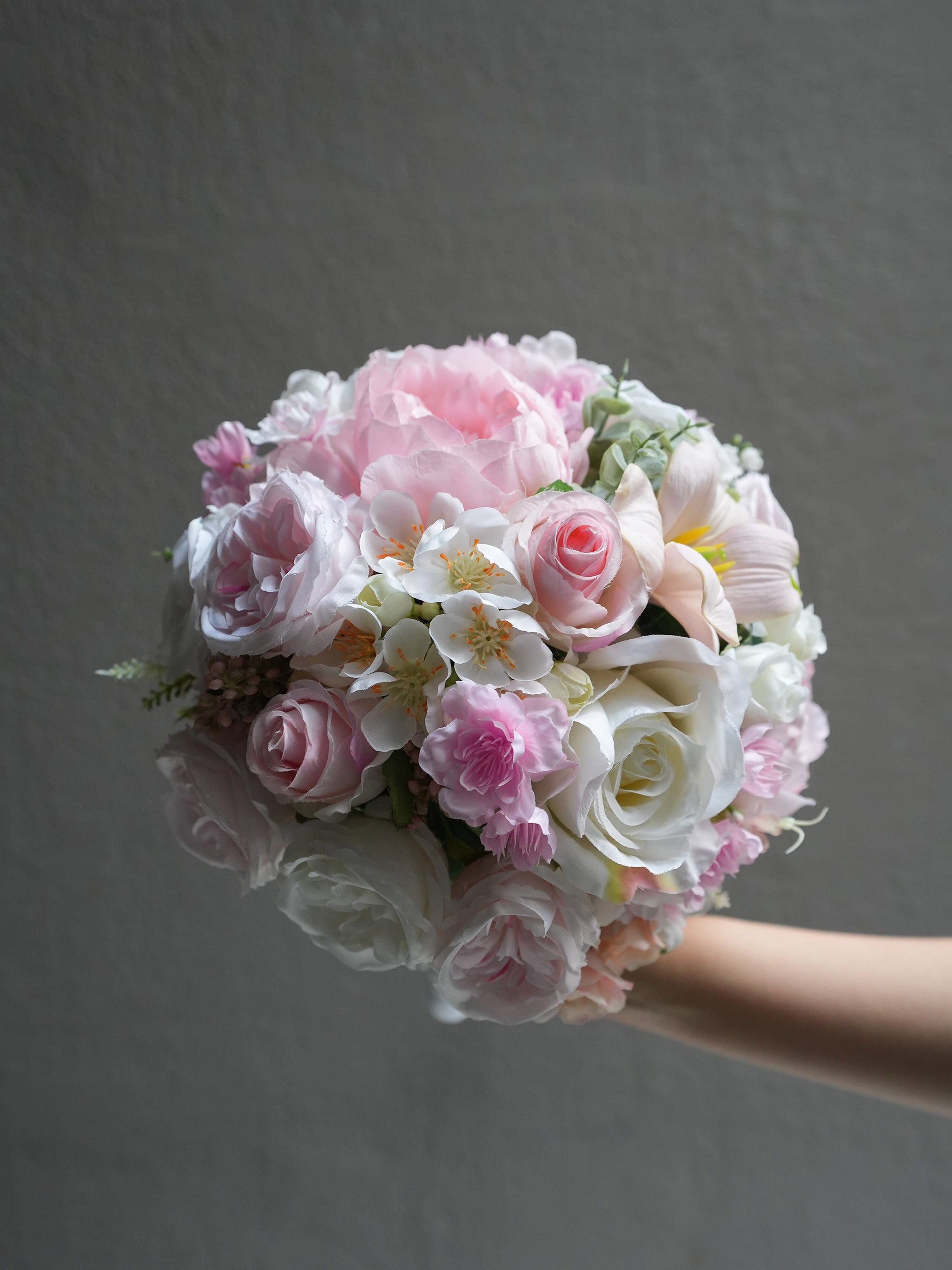 Blush Dream Silk Flower Bouquet