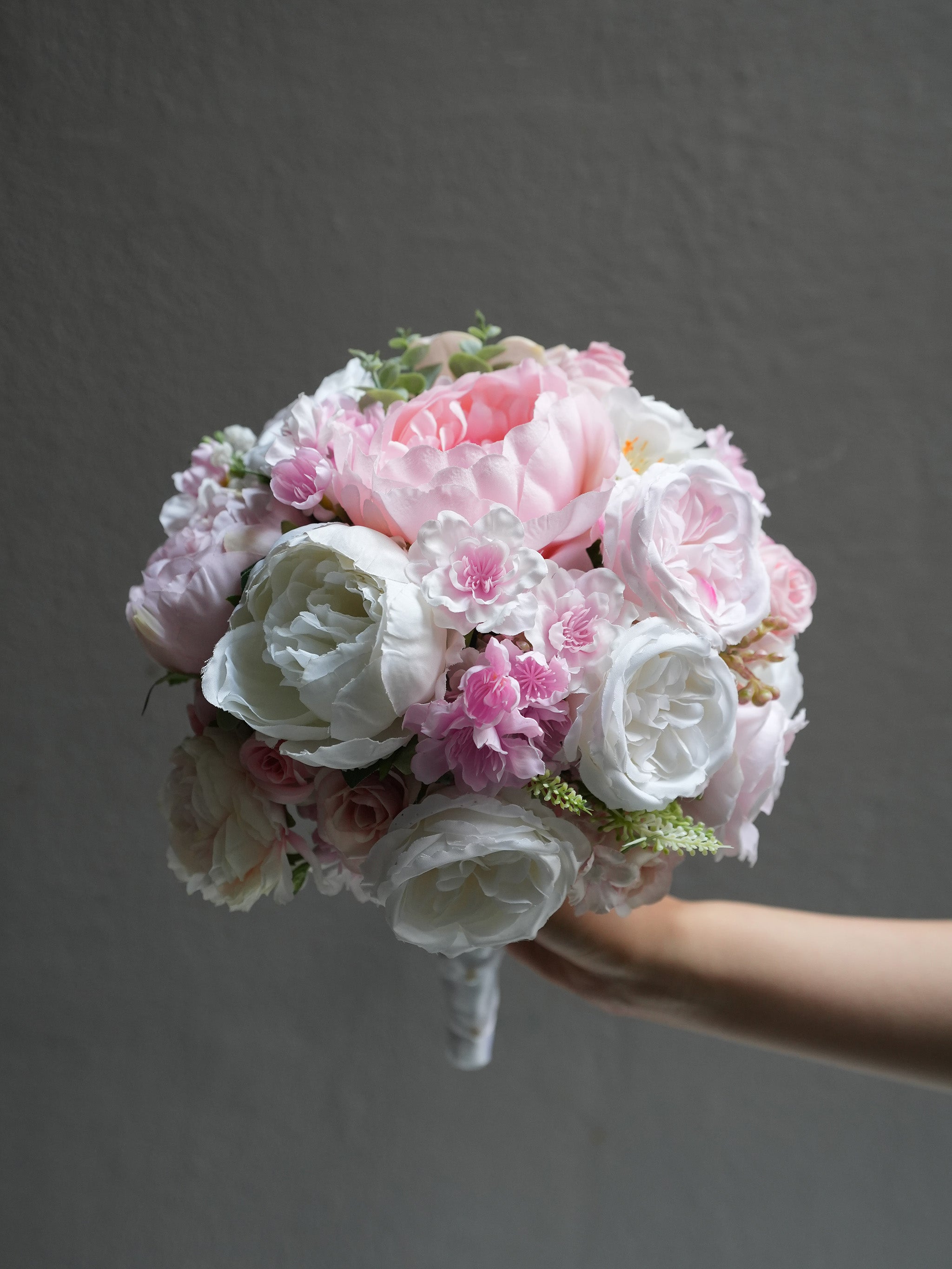 Blush Dream Silk Flower Bouquet