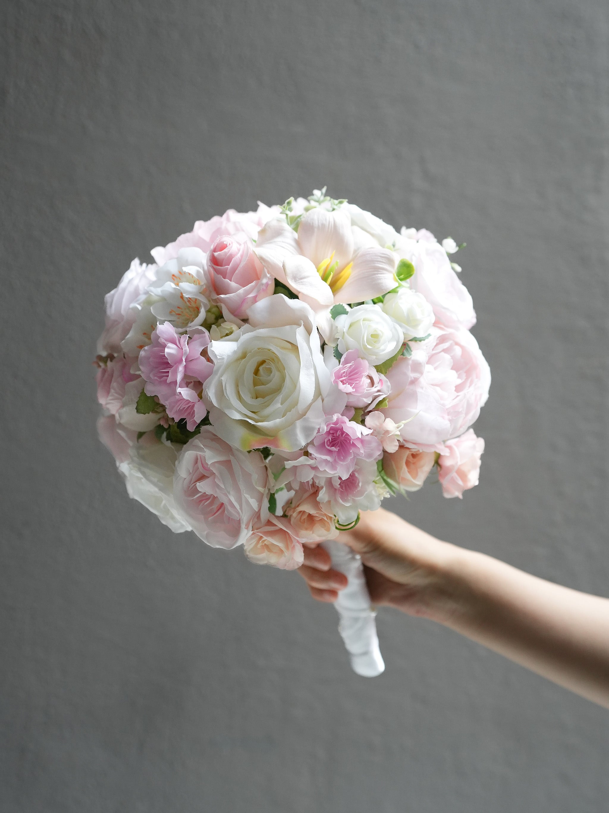 Blush Dream Silk Flower Bouquet