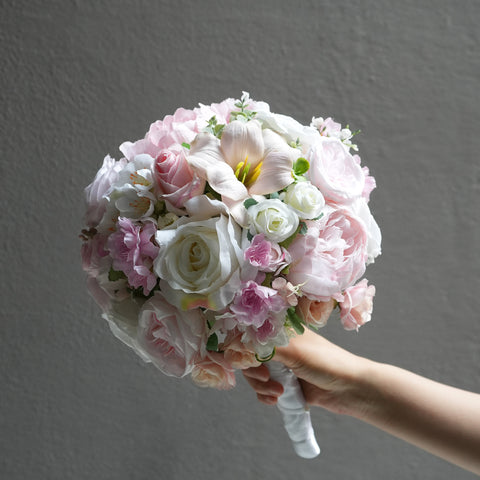 Blush Dream Silk Flower Bouquet