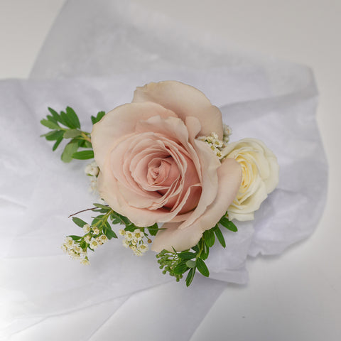 Flame Corsage & Boutonniere