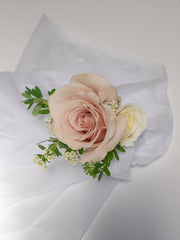 Flame Corsage & Boutonniere