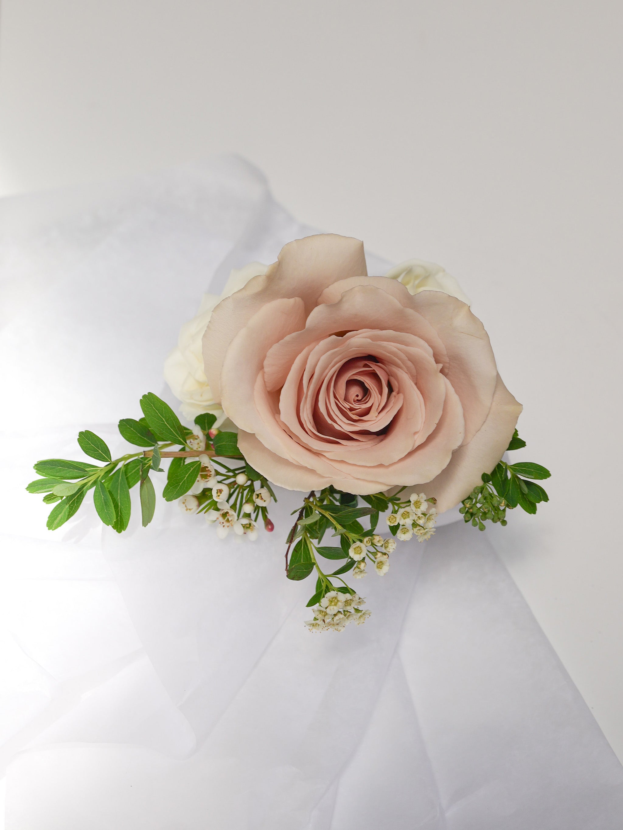 Flame Corsage & Boutonniere