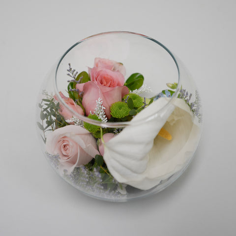 Calla Lily Terrarium