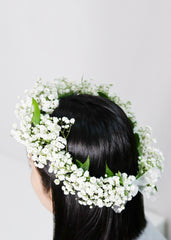 White Flower Crown