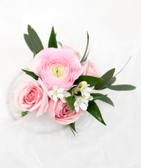 Pink Ranunculus Corsage