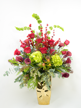 Winter Pleasures Vase Arrangement